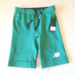 New Balance Track and Field 1/2 Running Tights Green Mens Size Small (NBG1)